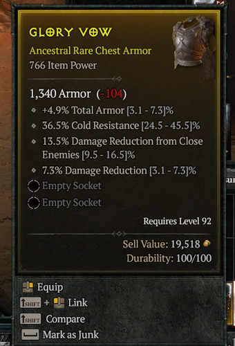 Diablo ancestral chest - iv,